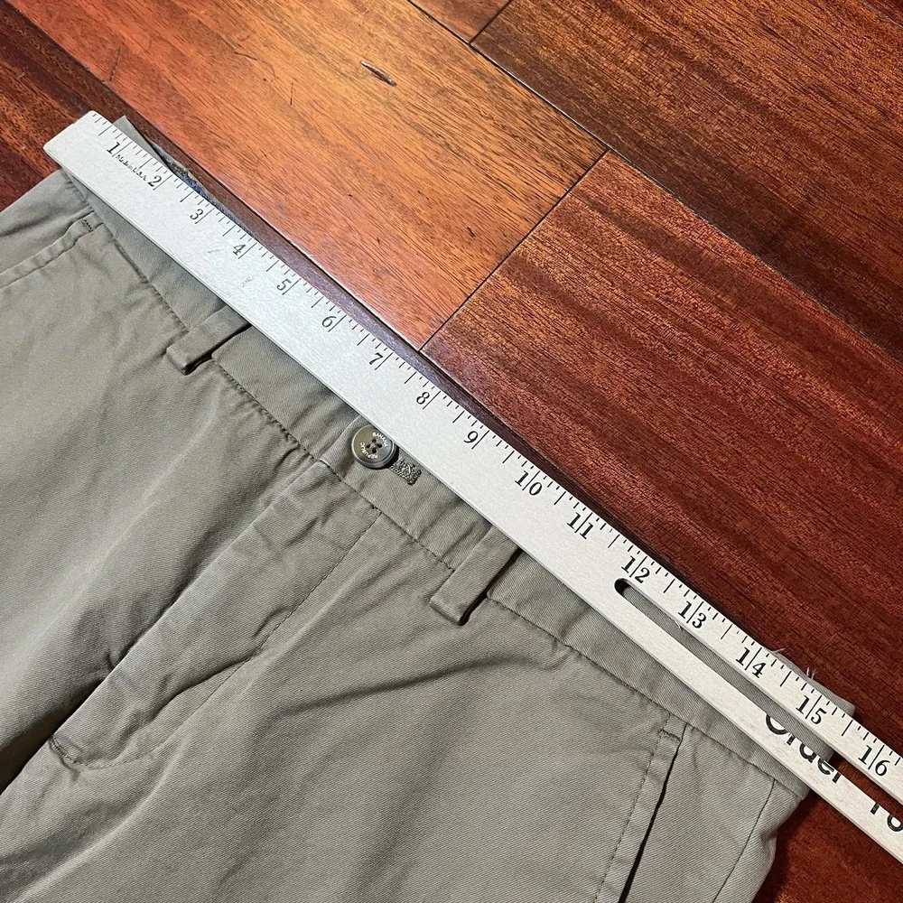 Banana Republic Pants Mens 30x30 Fits 31x28 Tan Aiden Chino Stretch Preppy EUC